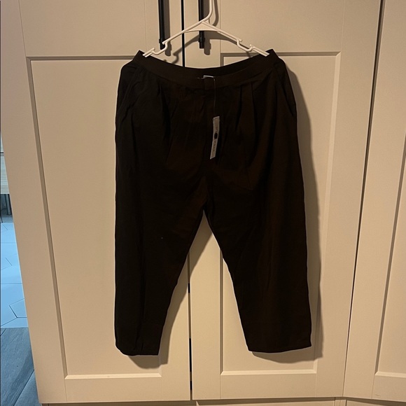 Joan Vass Pants - Joan Vass Brown Dress Pants